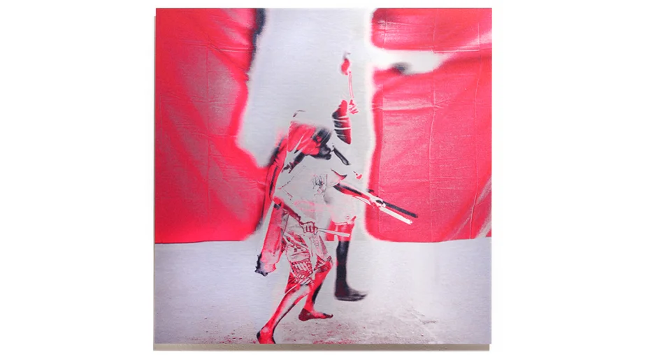Zooper Dooper   2012, pigment on aluminium, 60cm x 60cm, private collection