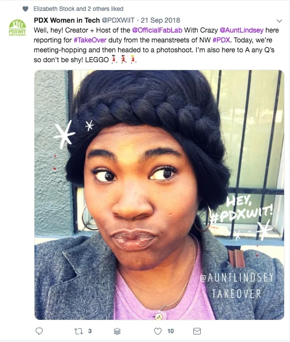 PDXWiT Twitter Takeover