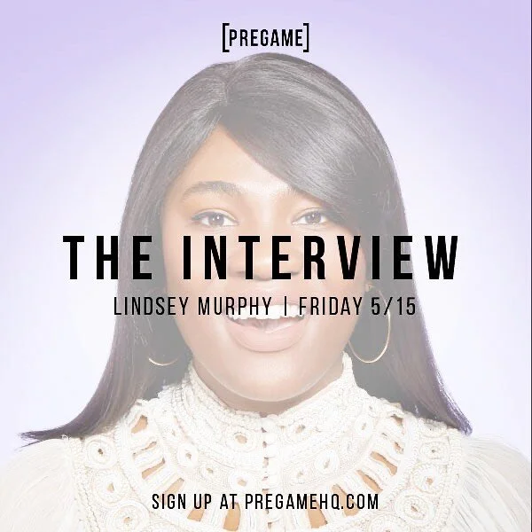HEADS UP | About to go live with Friend + Founder @themayoress of @pregamemag to talk about content, cash, and calling. LINK IN BIO to sign up for this free event I endeavor to make a meaningful resource. Tune in!