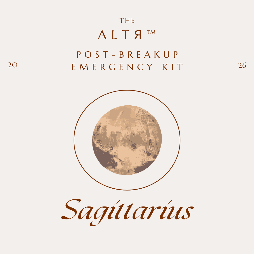 [ PRE-ORDER ] Post-Breakup Emergency Recovery Kit: The Sagittarius Brief™