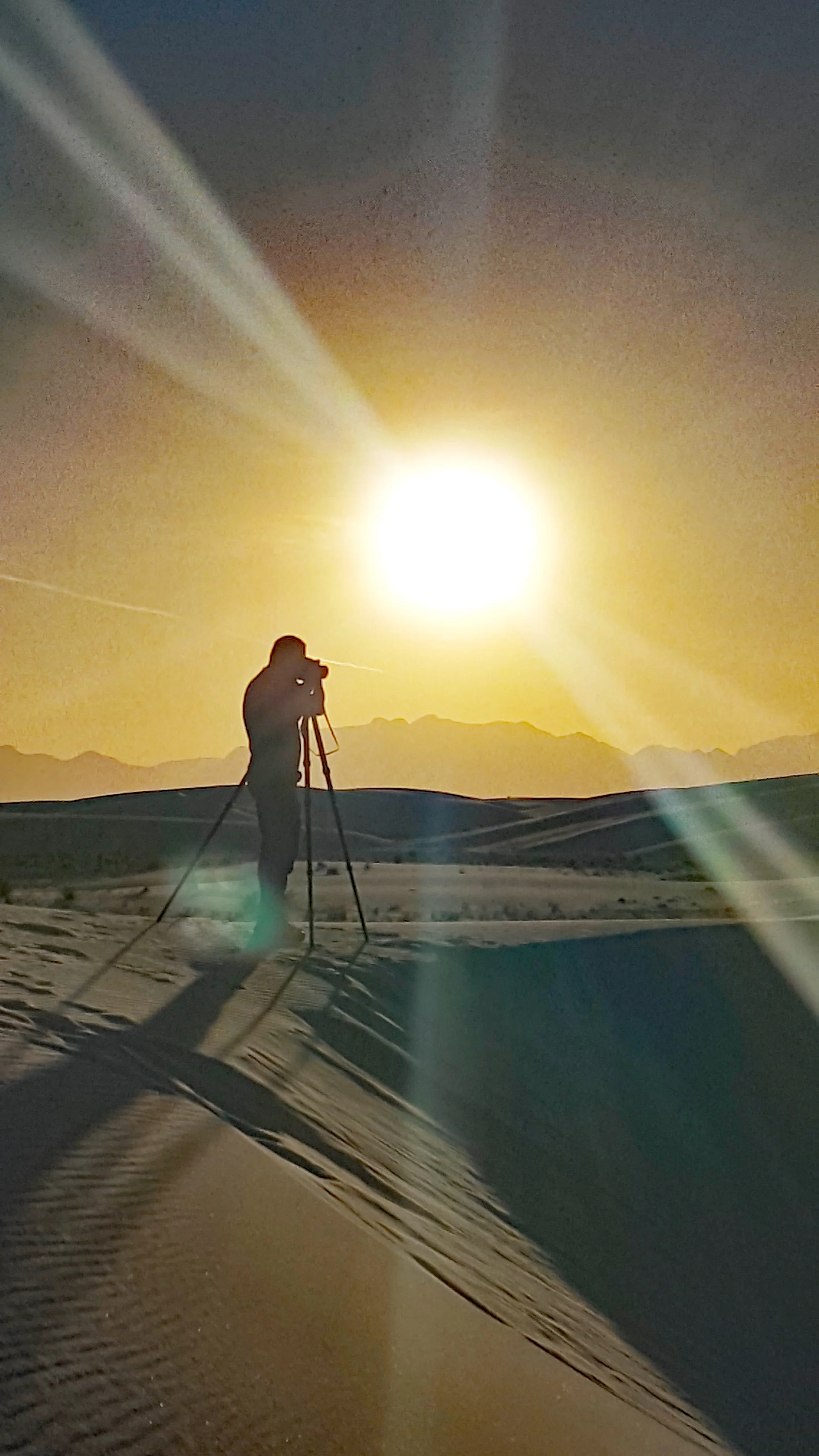 Photo by Amy Waller. Sunset at White Sands National Monument, New Mexico, USA