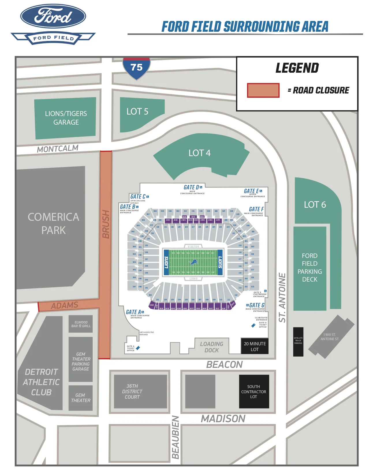 Ford Field Surrounding Area - Brush St Closure.jpg