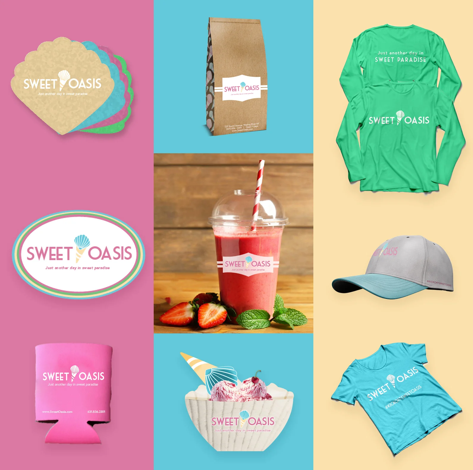 Sweet Oasis Promo &amp; Apparel