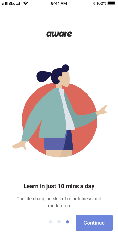 Onboarding — second screen