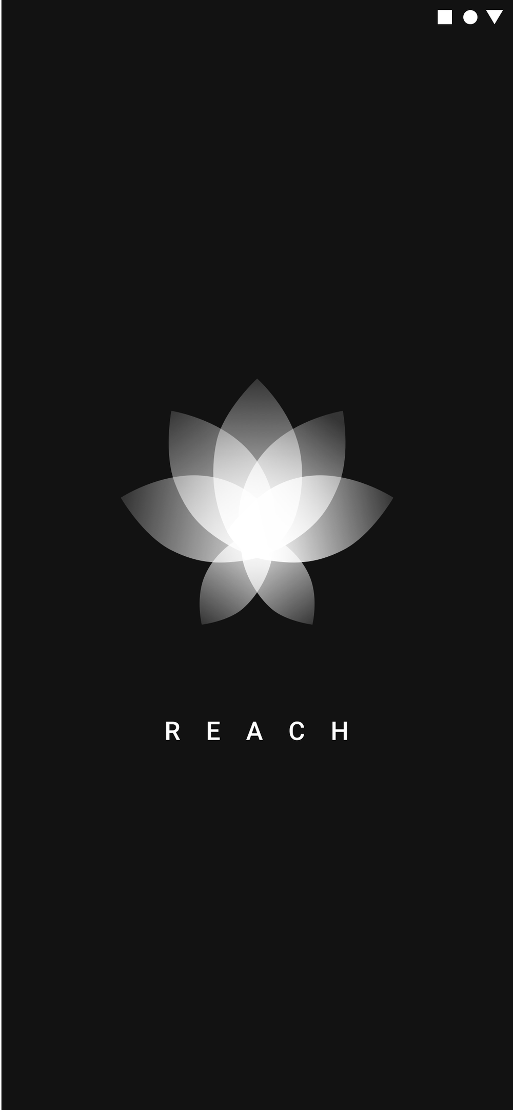 Splash screen