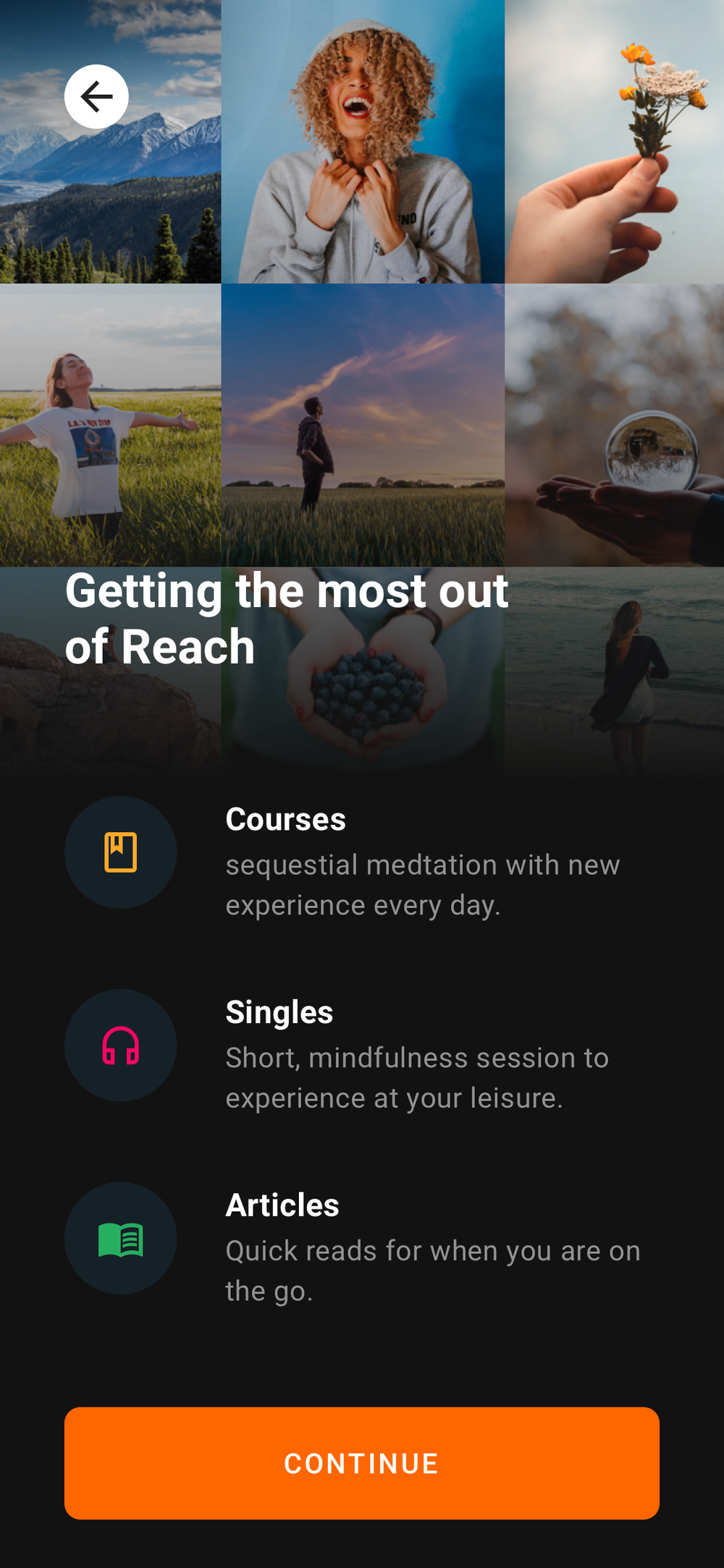 Onboarding — the offerings