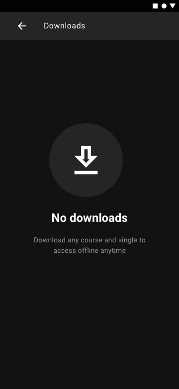 More menu — variant