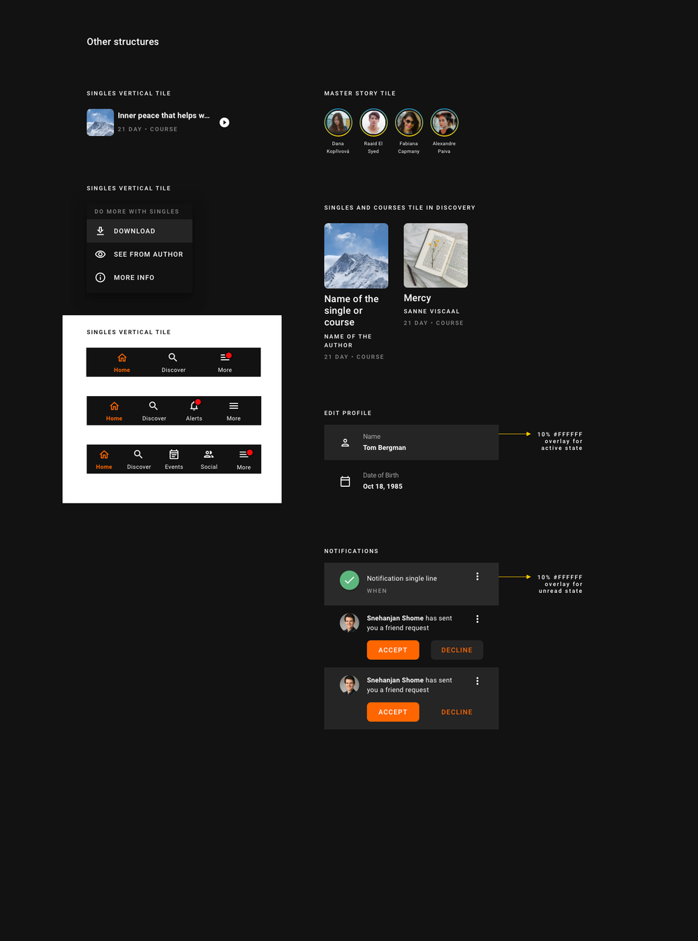 Components — overview