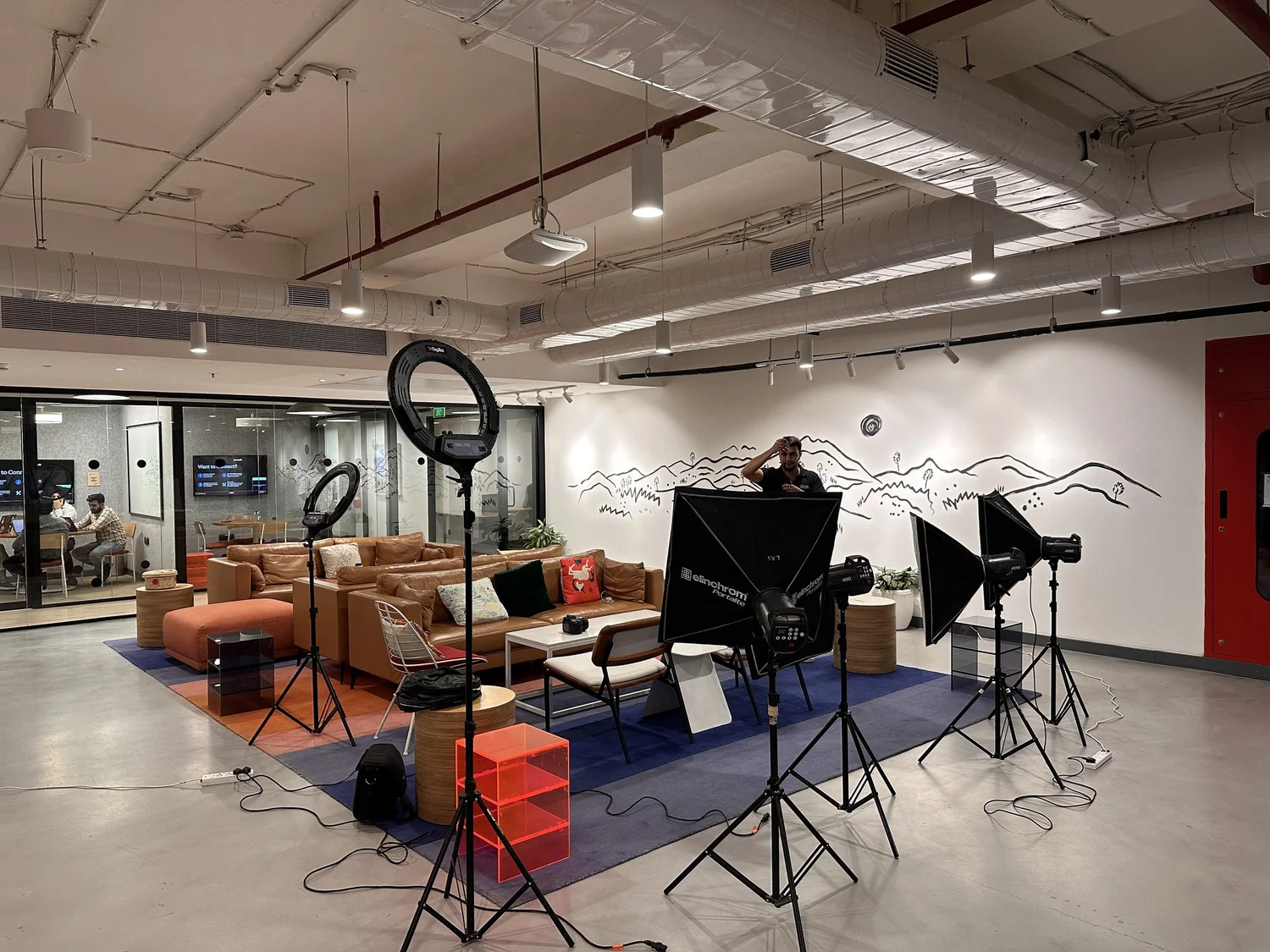 Behind the scenes — location