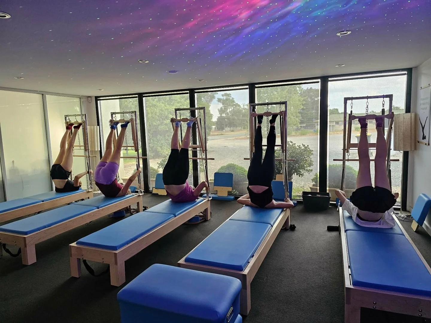 Challenge yourself to do something outside your comfort zone.
Pilates will meet you where you are, challenge you, and help you build a stronger body to take you through all stages of life.
Plus sometimes you do pretty cool exercises.
Want to know mor