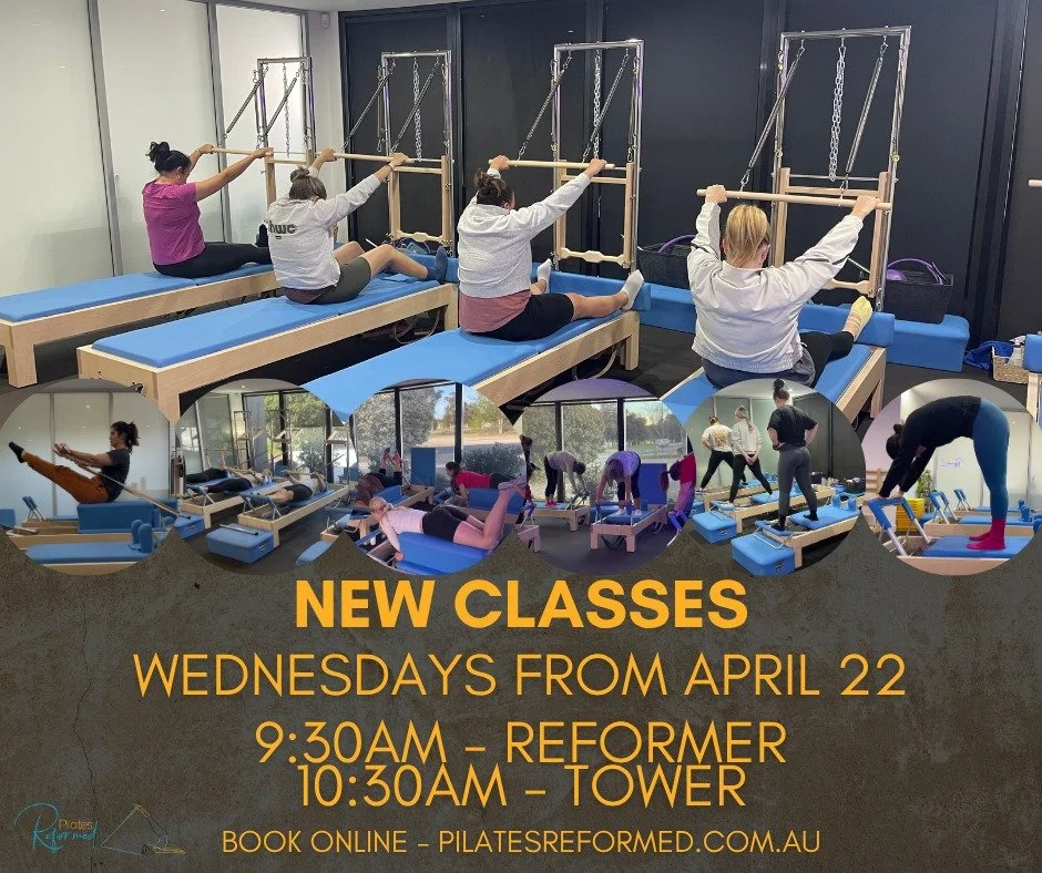 Wednesday mornings are for you. Drop the kids at school/daycare/with the grandparents and give yourself 45 minutes to come back to your body, to give yourself some love and you time.
Send us a DM for more info, or book your spot online - pilatesrefor