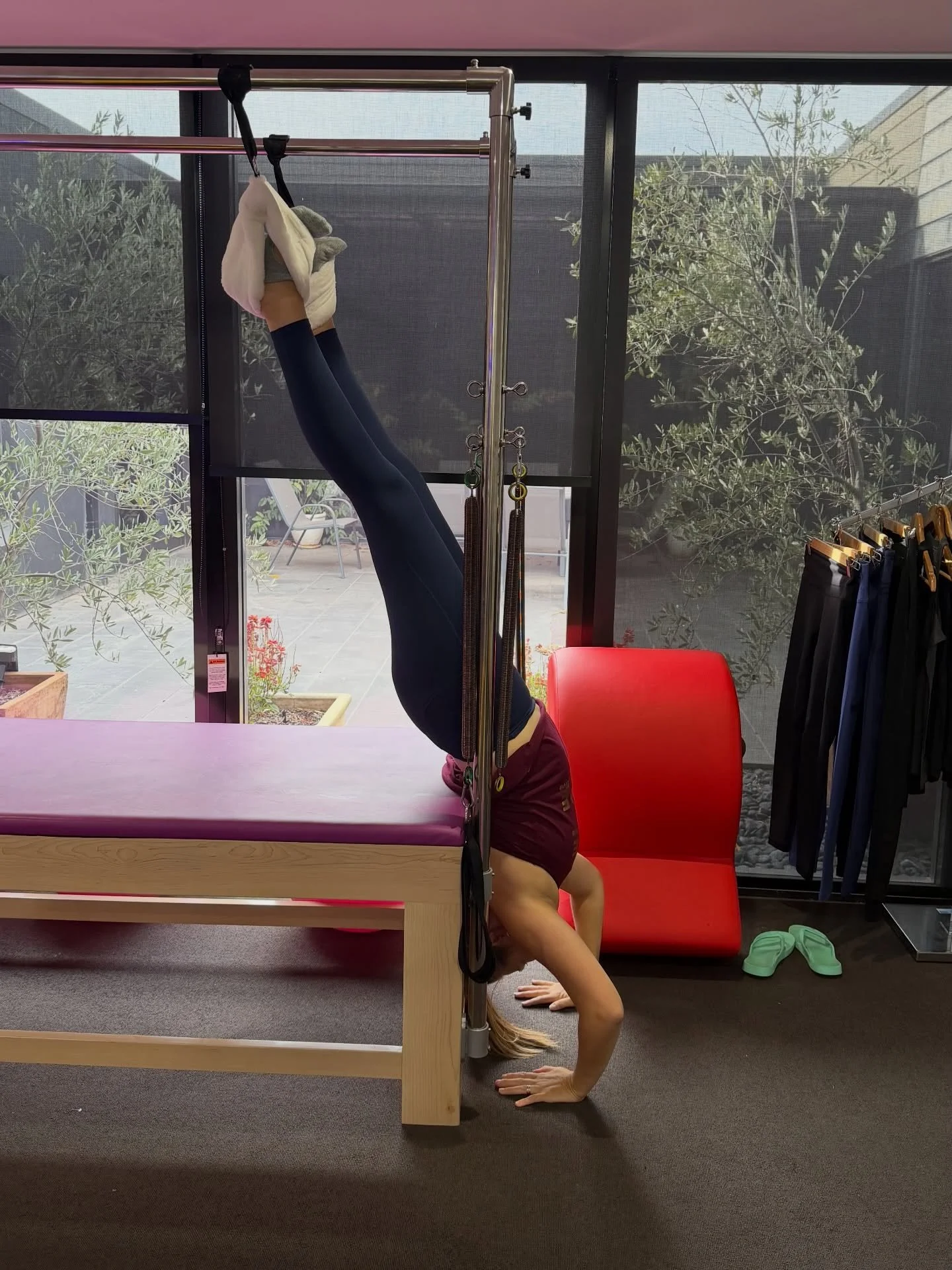 See the world from a different perspective. 
Just another thing Pilates is good for.
#barooga #cobram #cobrambarooga #pilatesonthemurray