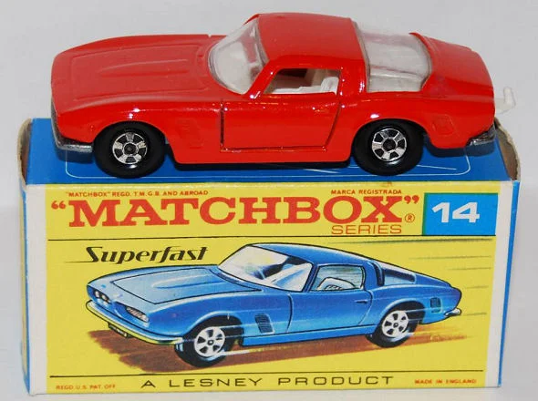 Iso Grifo toy car by Matchbox