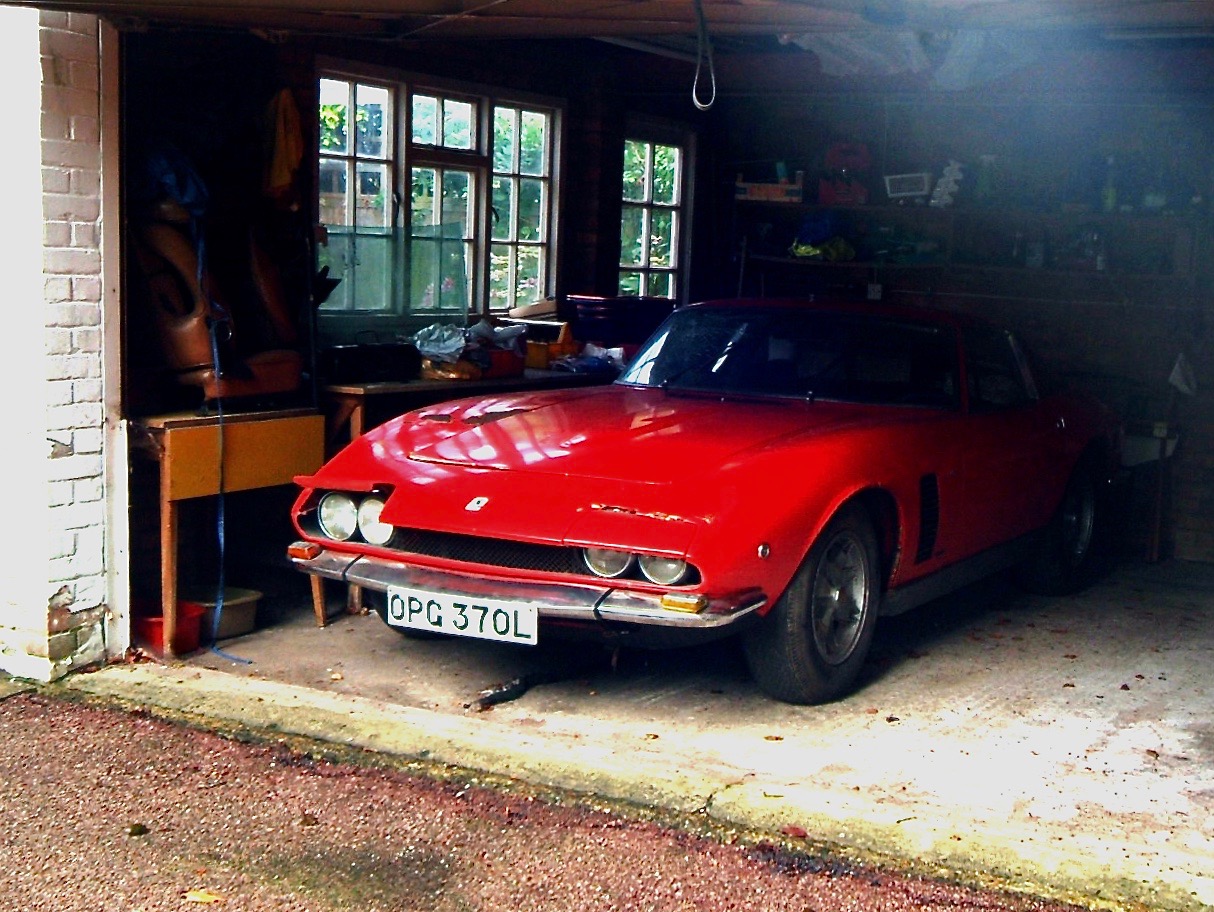 Mark Cody’s very rare “Barn find” a right hand drive Iso Grifo MK2 with manual transmission 1 of only 4 cars in the world.