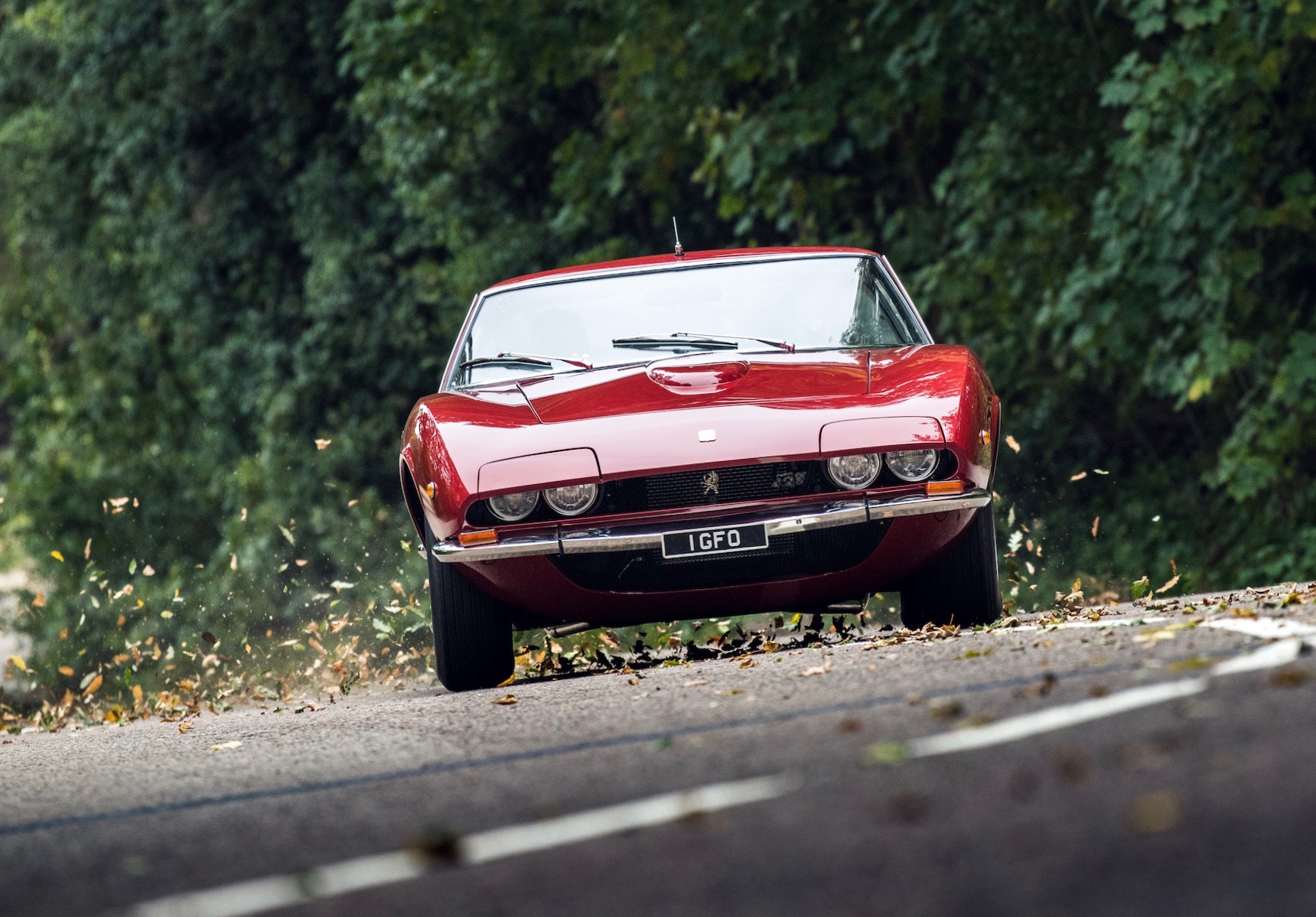 Iso Grifo MK2 Total restoration with engine and handling upgrades. Photo by JAYSON FONG