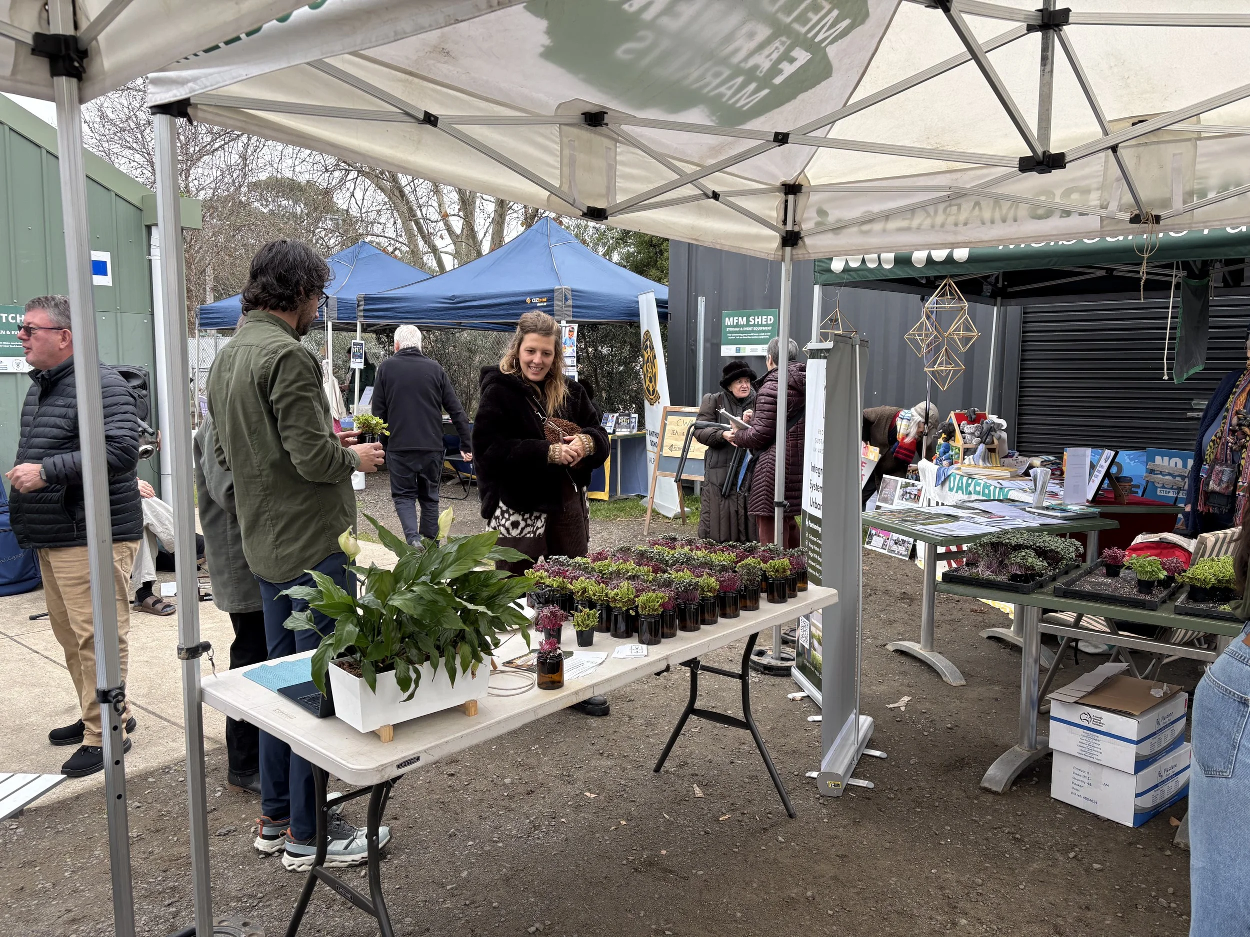 Stallholders and Buskers