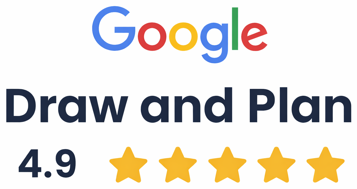 Google Draw and Plan app icon with 4.9 star rating