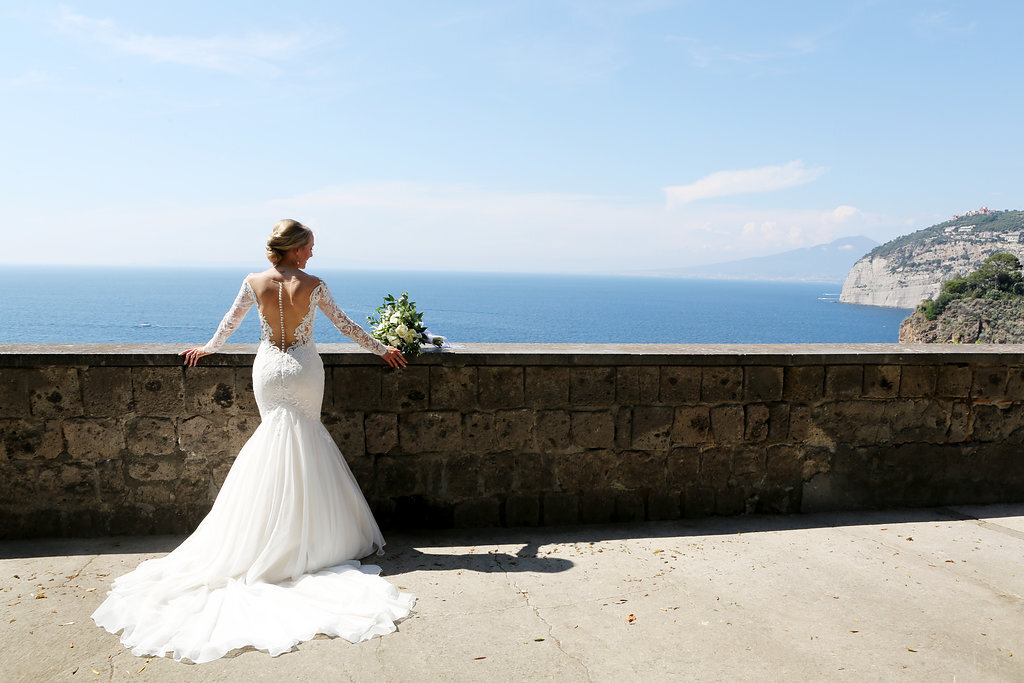 Sorrento Italy bride
