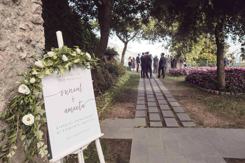 Princess Gardens Ceremony Ravello