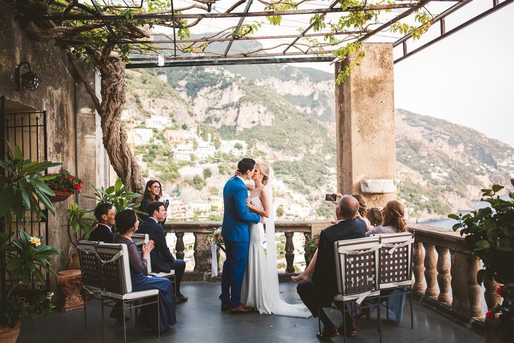 Villa Magia Positano wedding