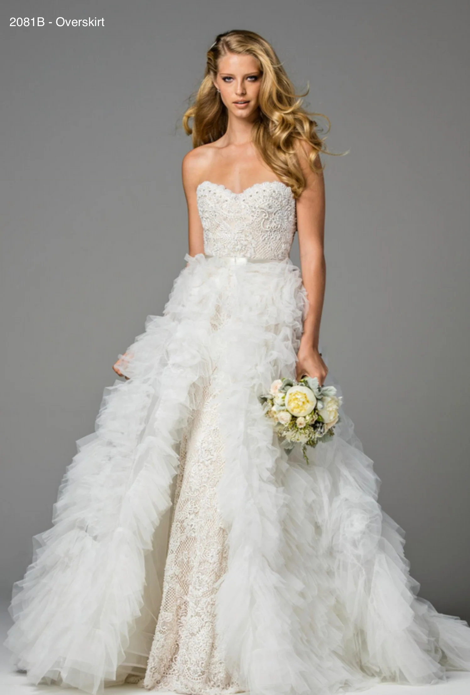 Style 2081B - Overskirt only