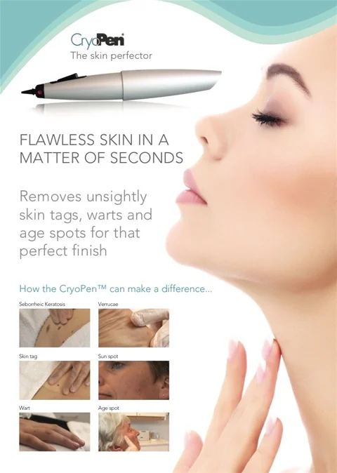 * Prices are different for skin lesions other than verrucae please see Cryoasthetics.