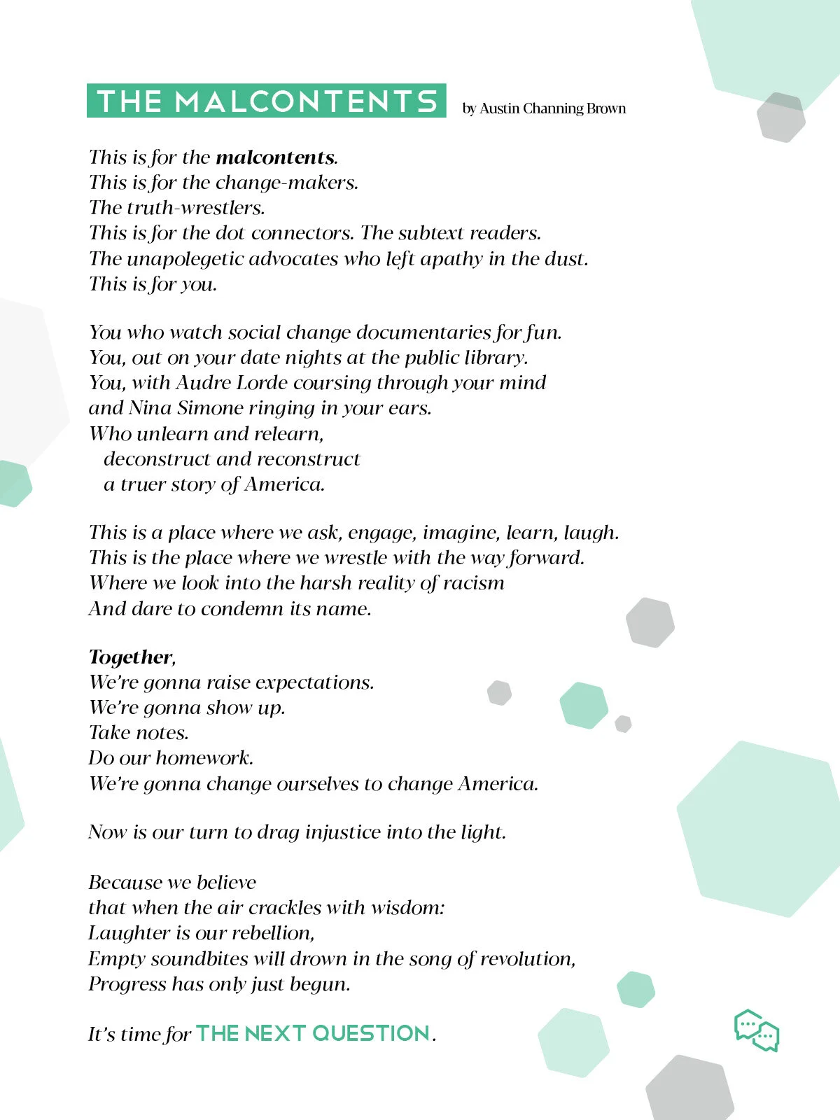 The Malcontents (TNQ Manifesto) PDF