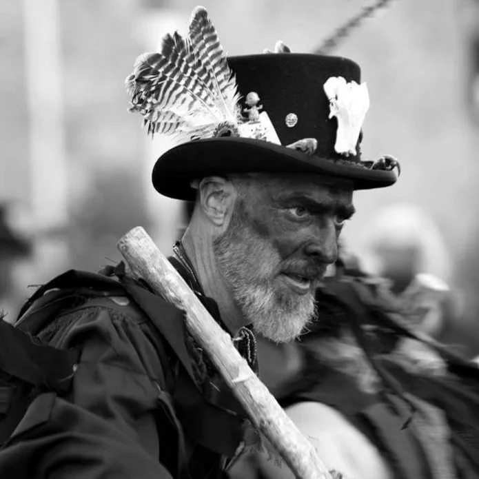 Ashley has always lived on fringes of society and was delighted to discover that what some people label anti-social behaviour others call morris dancing. Beltane has given him a place where dancing in the road and shouting at people has led to friendship and acceptance rather than community service. He has only been with Beltane a short time but has already gained a fearsome reputation for his… punctuality.