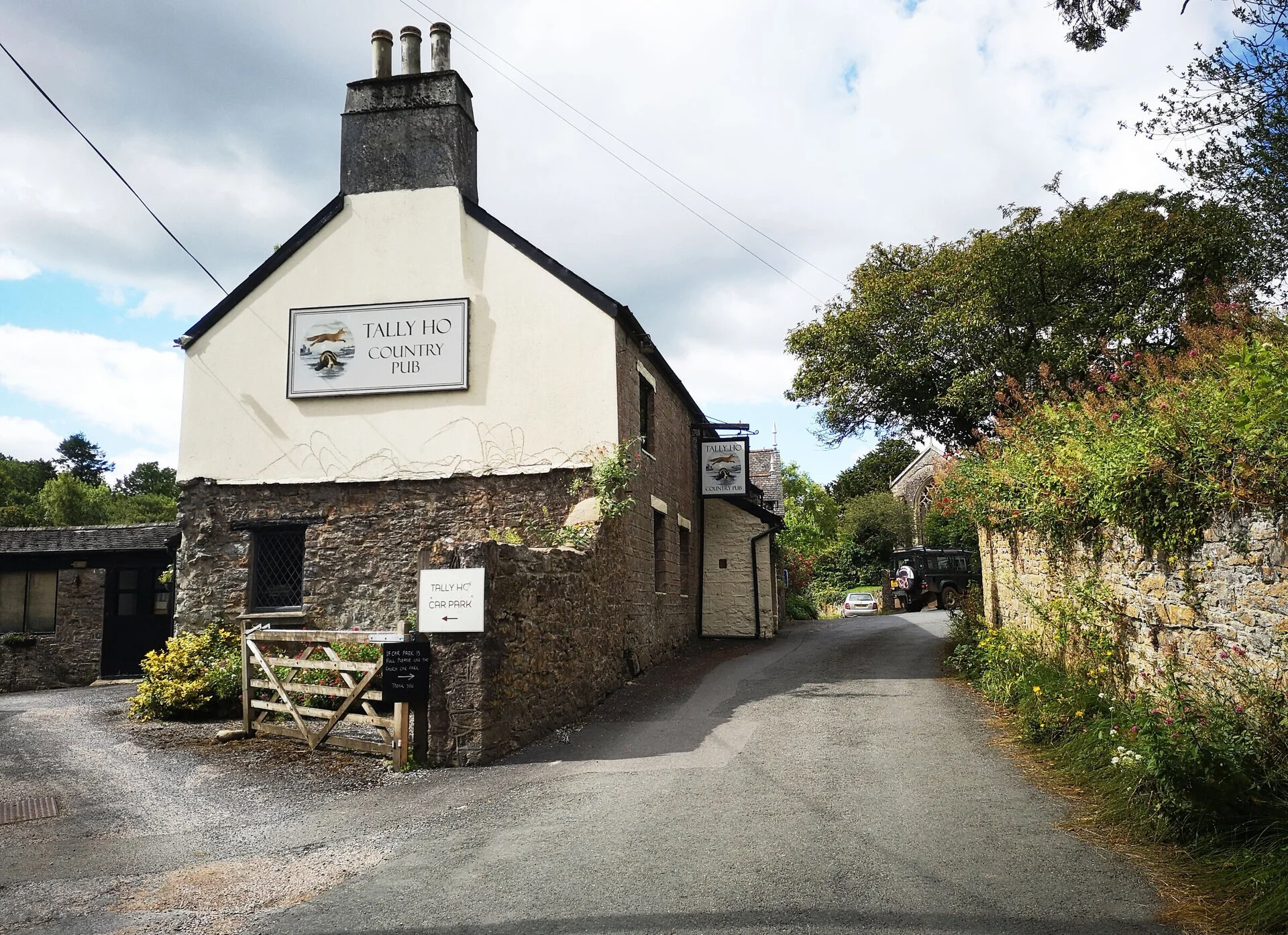 The Tally Ho, Littlehempston with The Gasket Rats