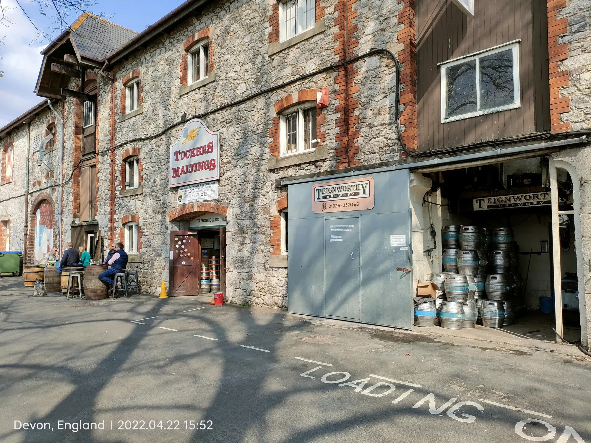Tuckers Maltings, Newton Abbot with Shuffle the Deck