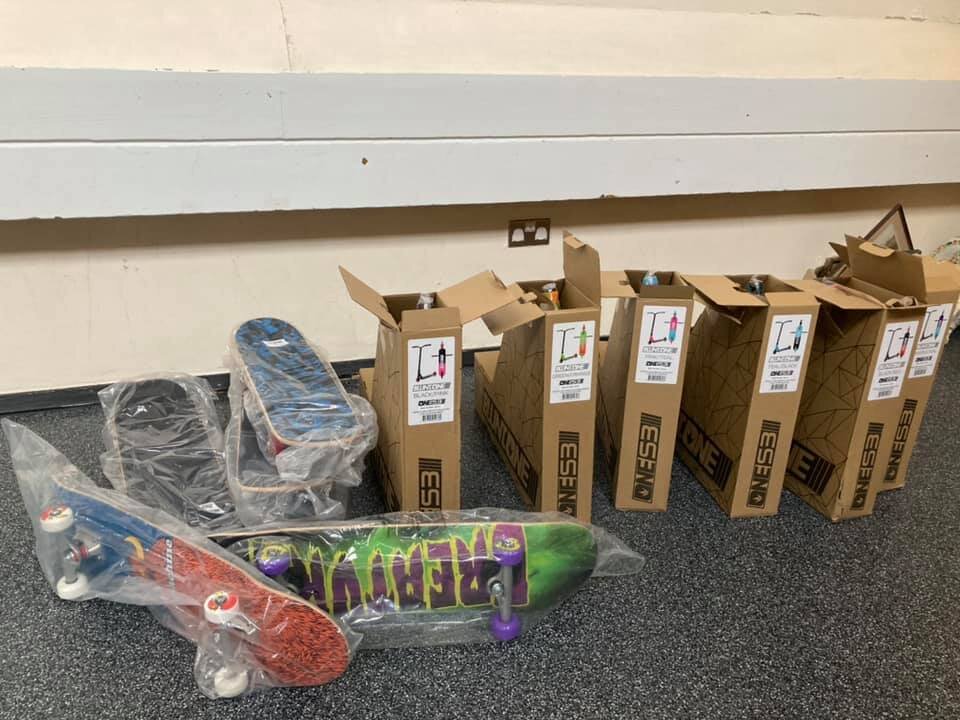 Skateboard loan scheme