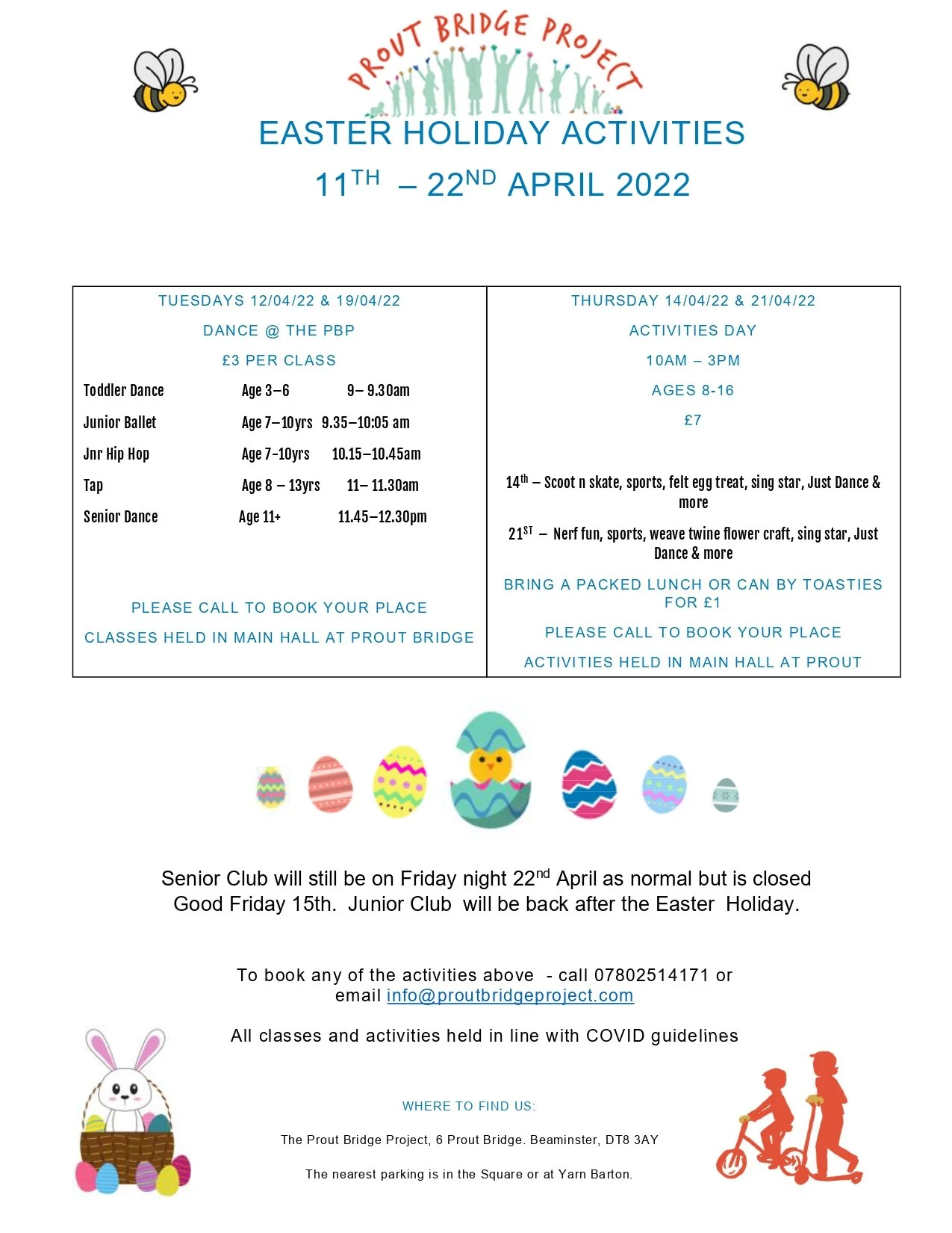 Easter Activities Coming Up 