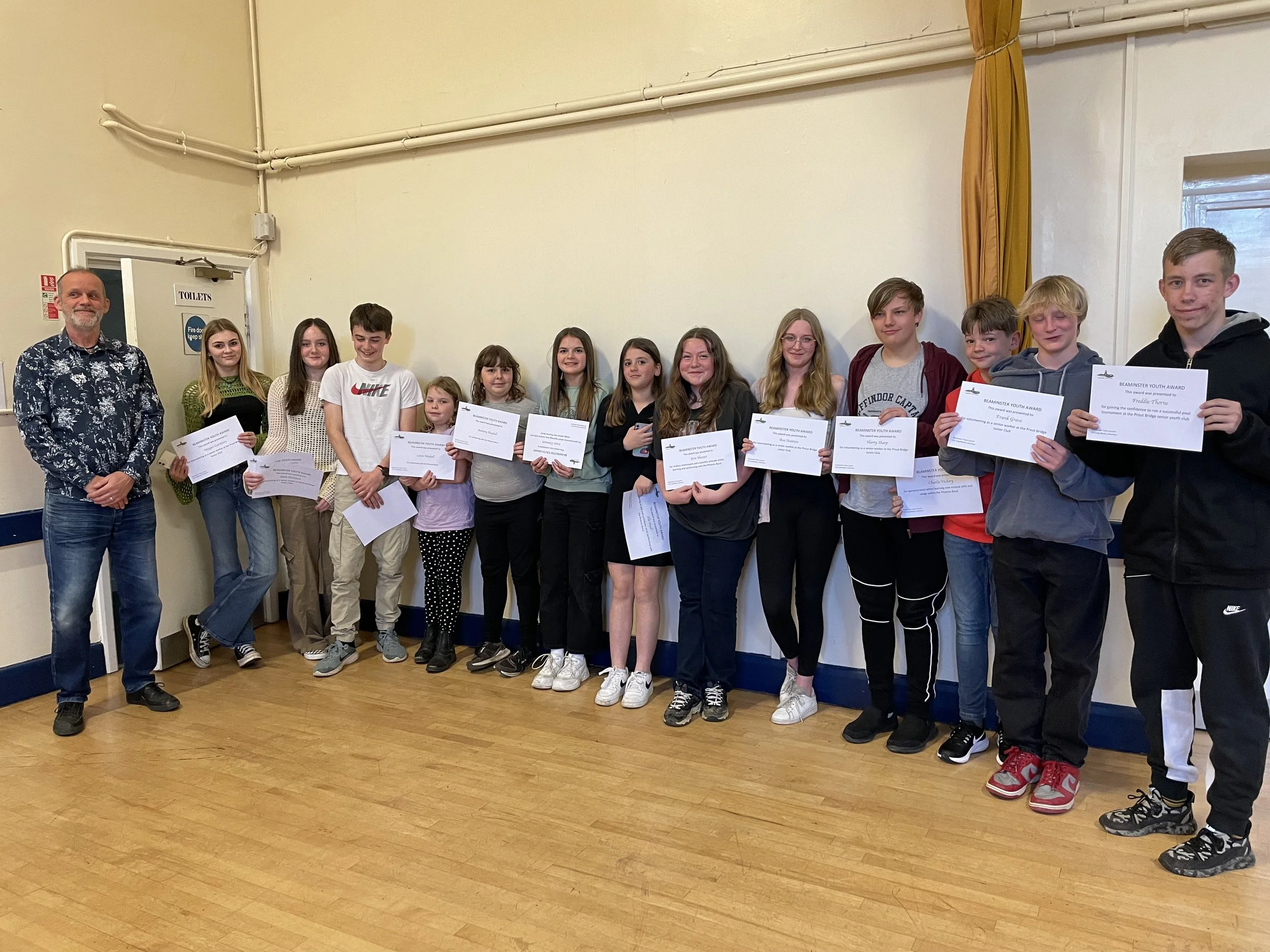 Superstars Receive The Beaminster Award