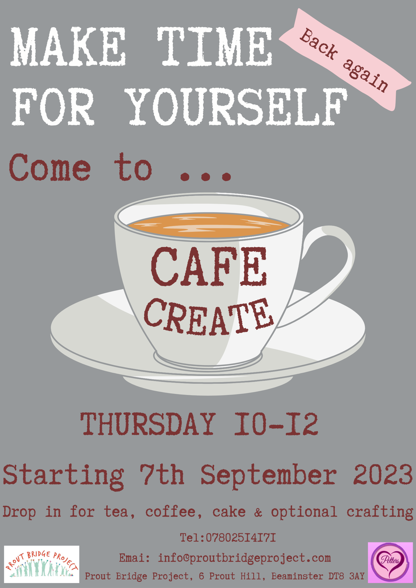 Cafe Create Is Back 