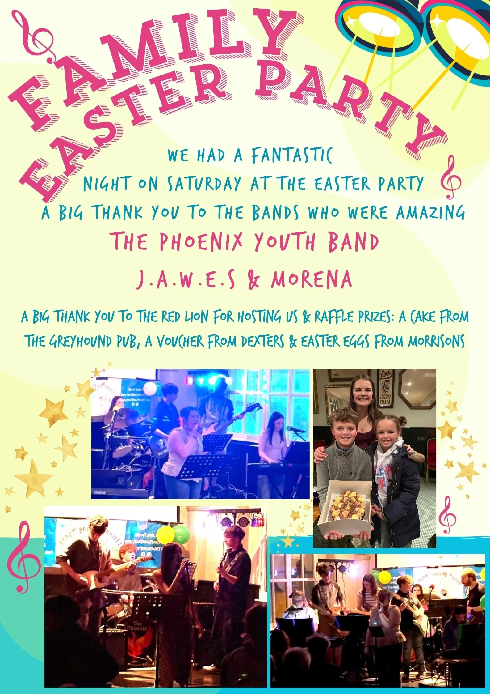 The Easter Party was a great successful