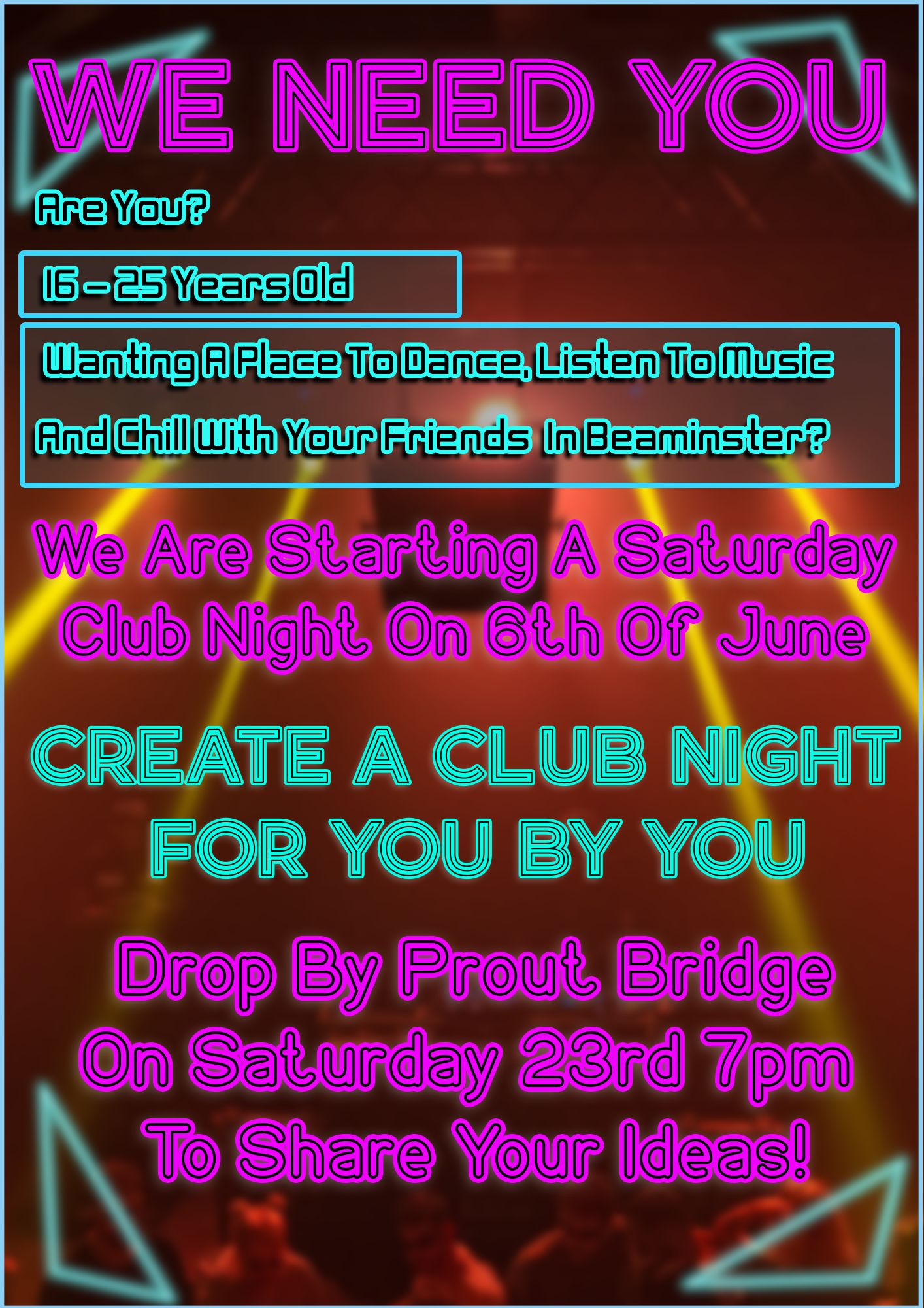 Saturday Club Night