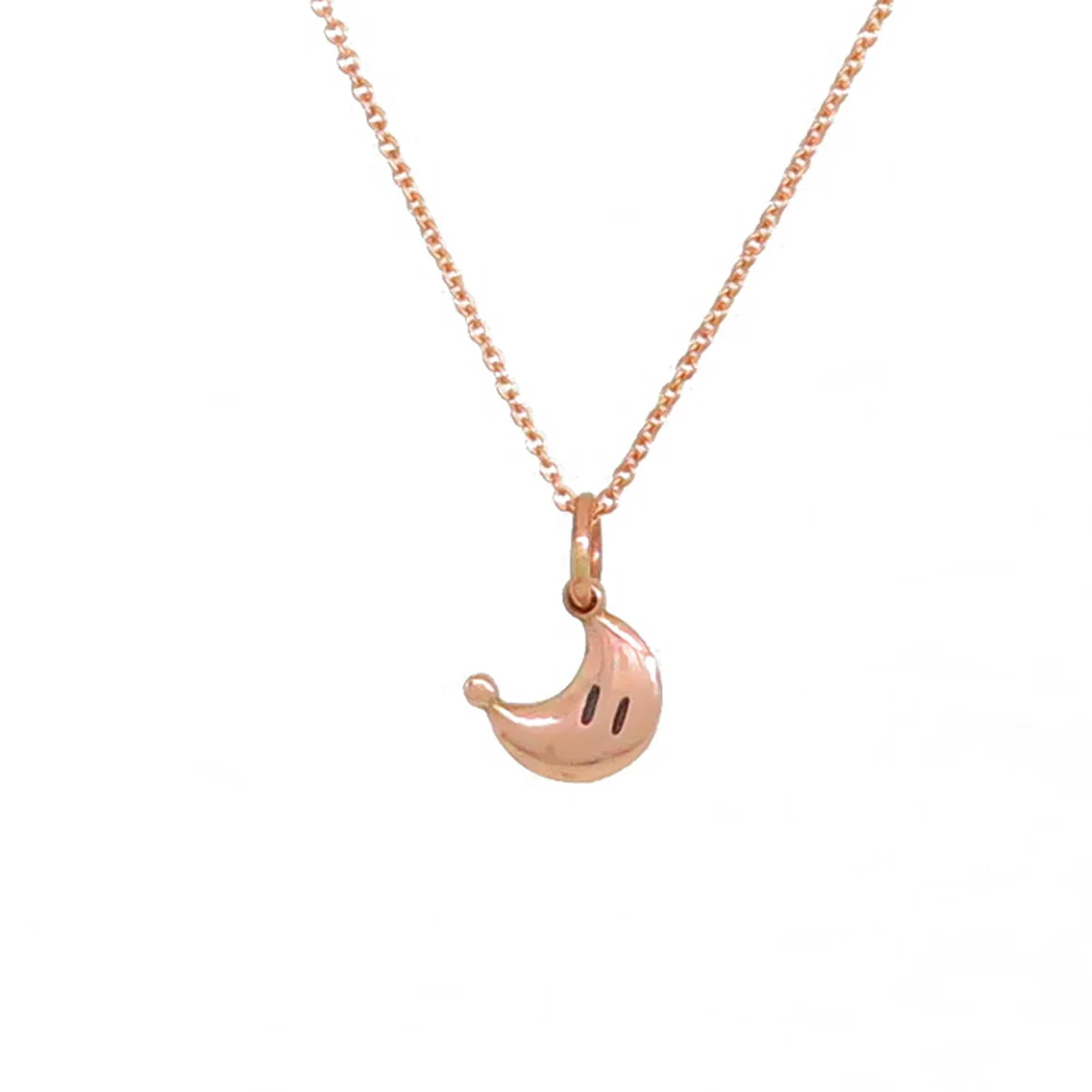 Power Moon Pendant - Rose Gold