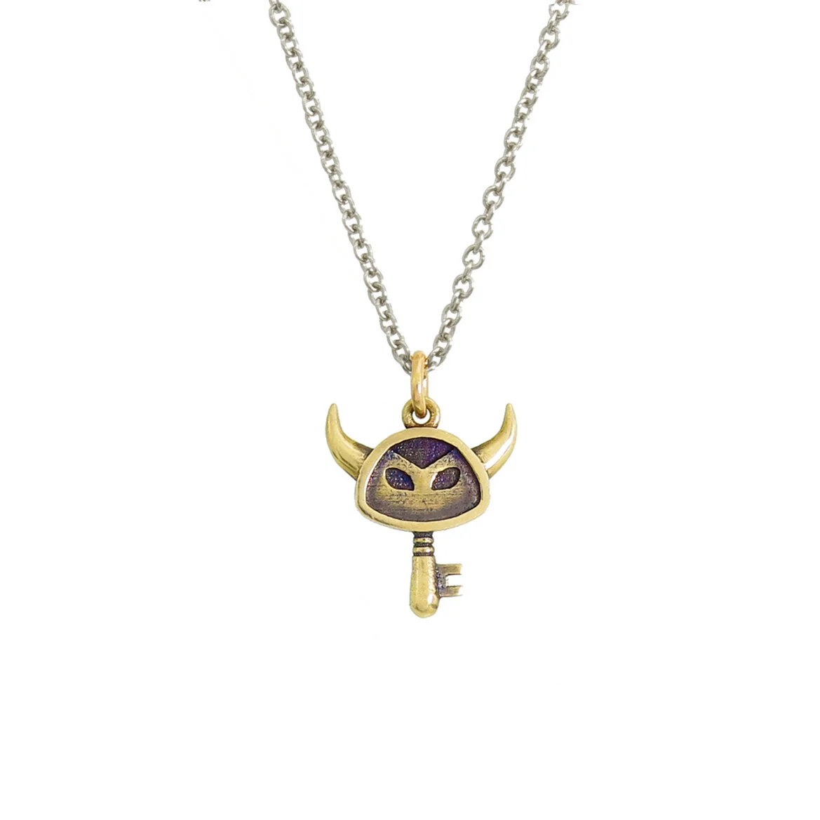 Boss Key Pendant - Yellow Gold