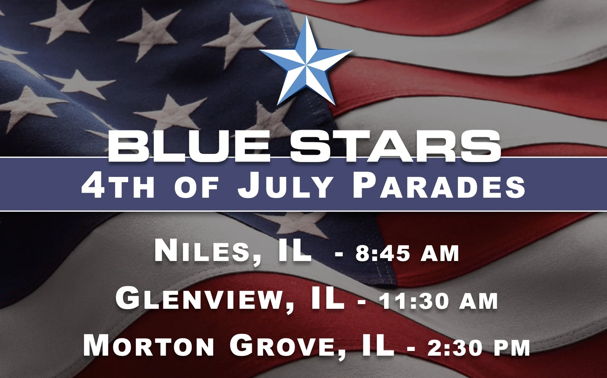 2026 BLUE STARS 4th OF JULY PARADES