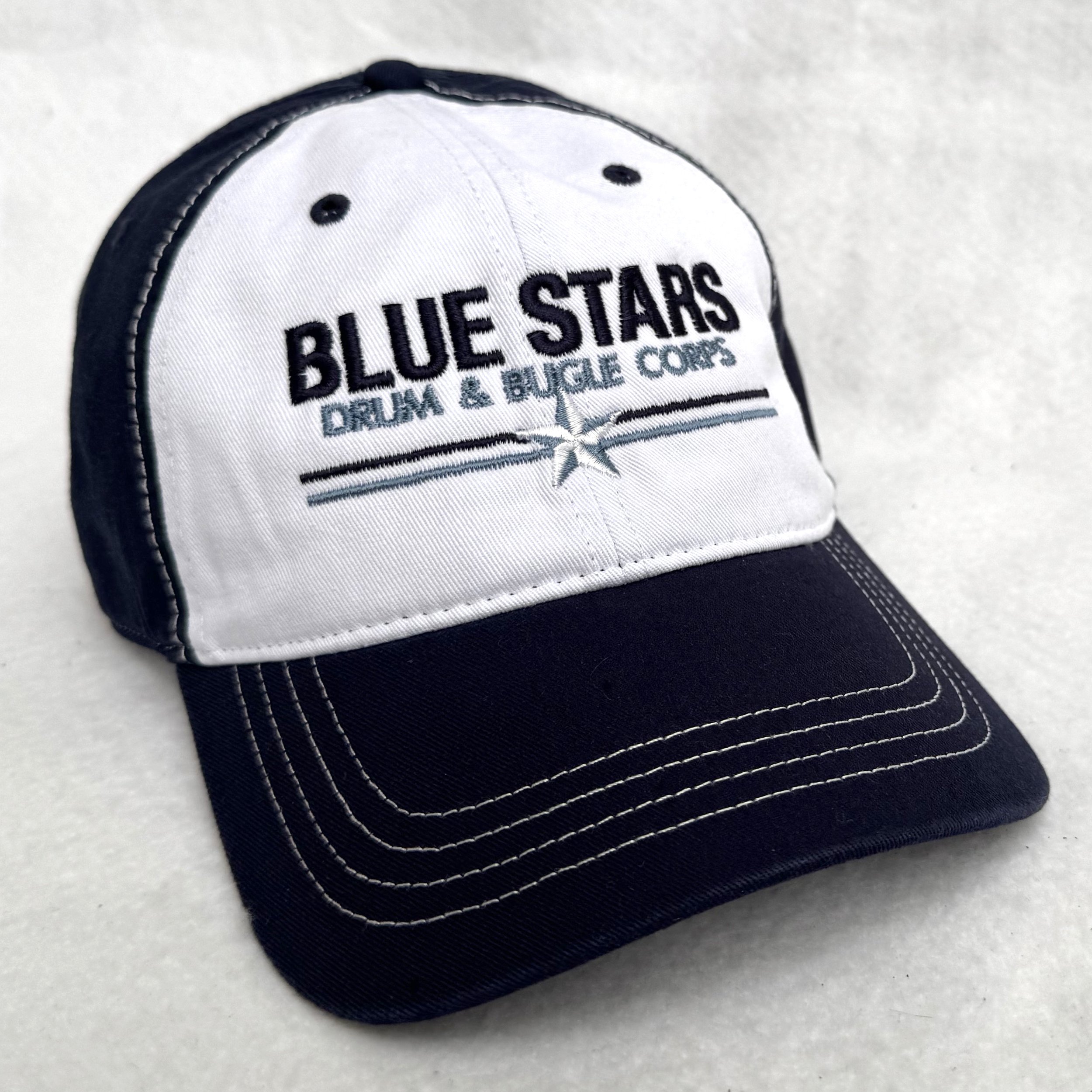 Navy & White Dad Hat