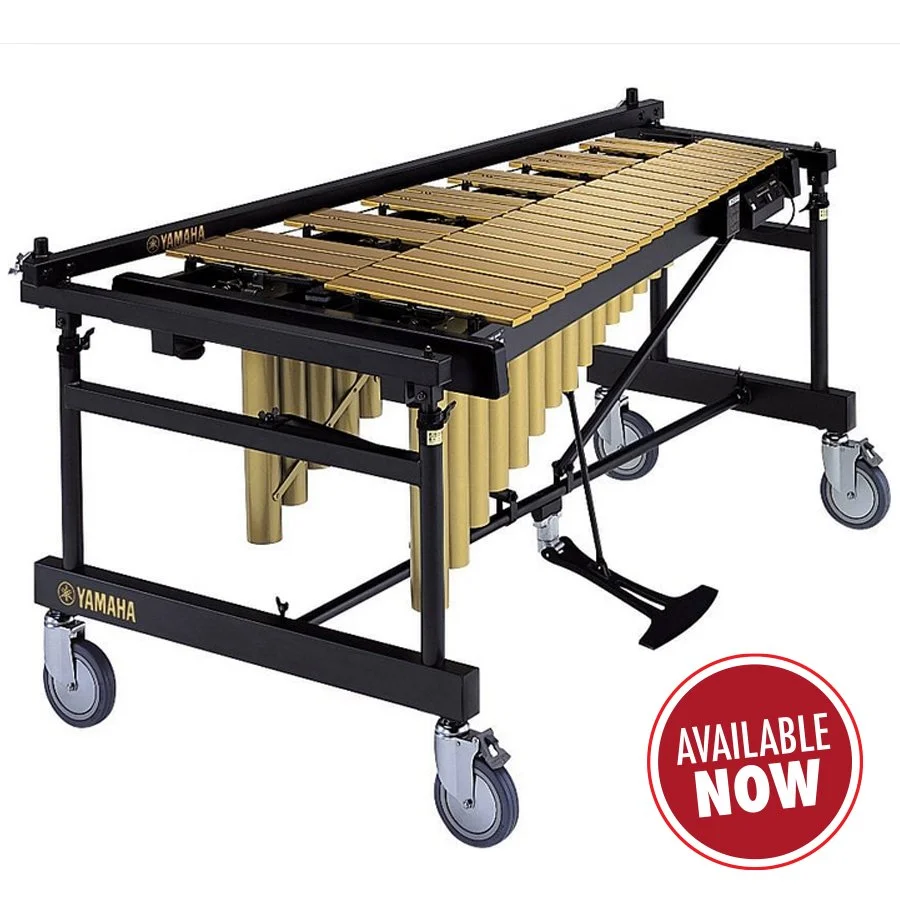 YVRD2700GC 3 Octave Vibraphone

 

 Yamaha Exclusive Aluminum Alloy; Glossy Gold  Multi-Frame II System   Email for Pricing and Inventory  