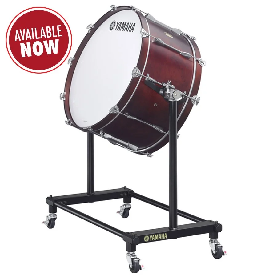 CB9036CS 36” Professional Concert Bass Drum

 

 Darkwood stain  7-ply maple shell  Stand and cover included   Email for Pricing and Inventory  
