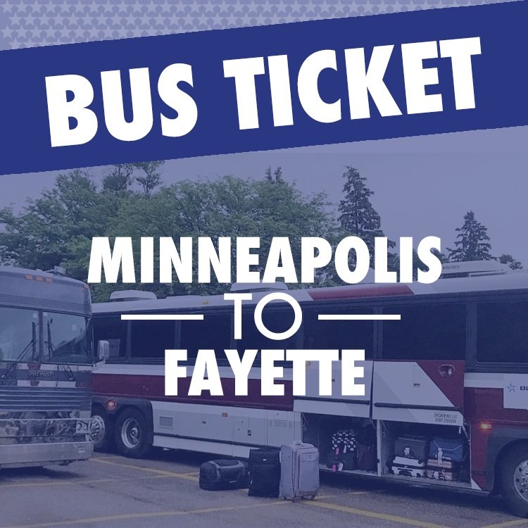 Bus from MSP to Fayette, IA