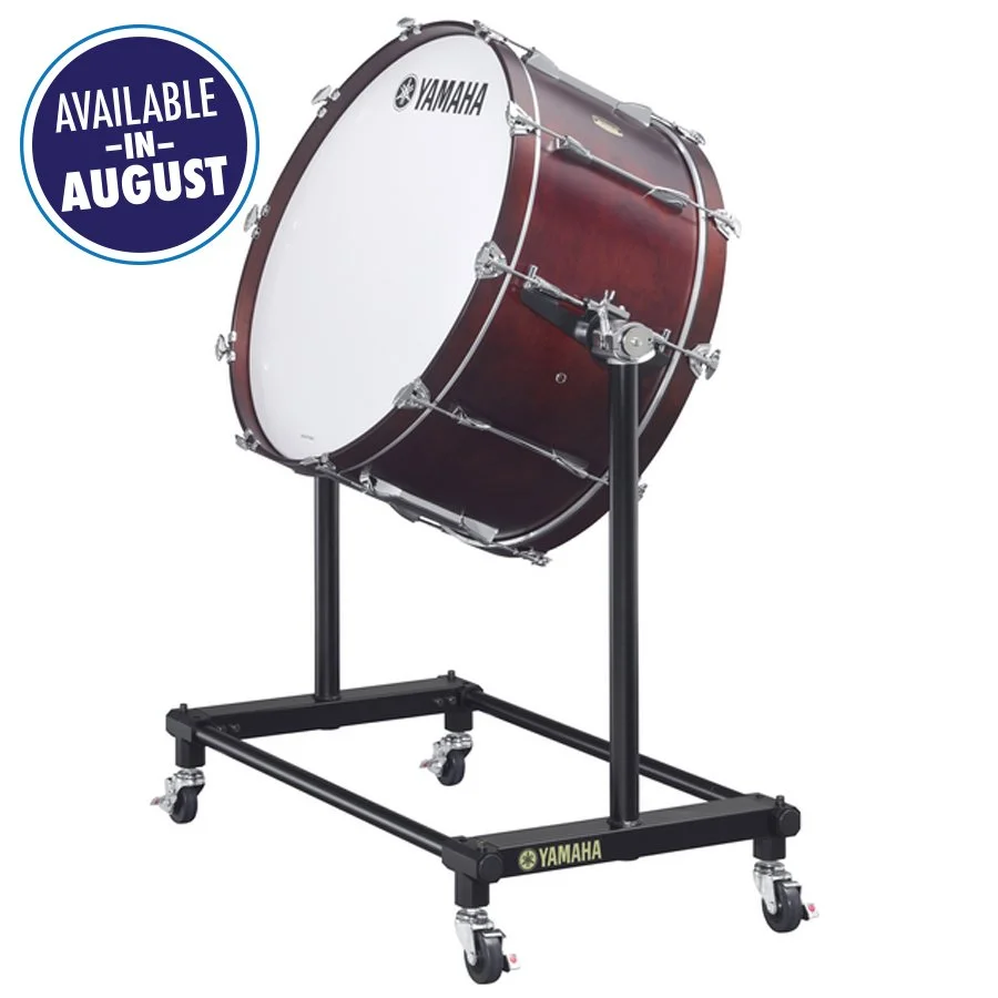 CB9036CS 36” Professional Concert Bass Drum

 

 Darkwood stain  7-ply maple shell  Stand and cover included   Email for Pricing and Inventory  