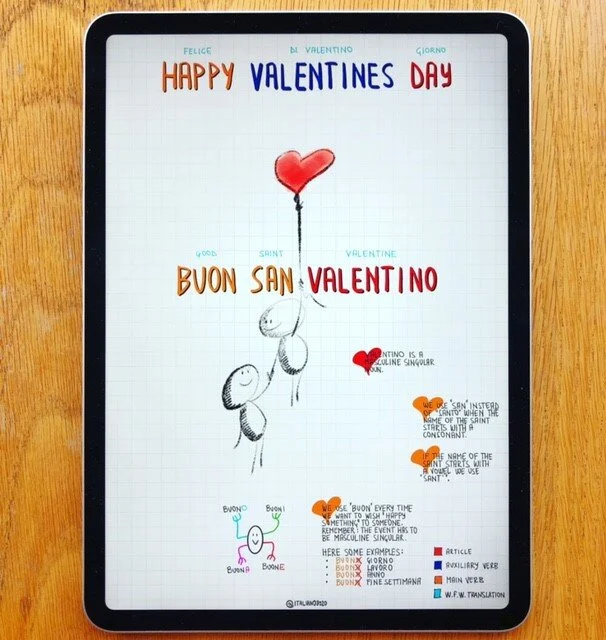 Happy Valentine's Day/Buon San Valentino (PDF) - 14.02.2021