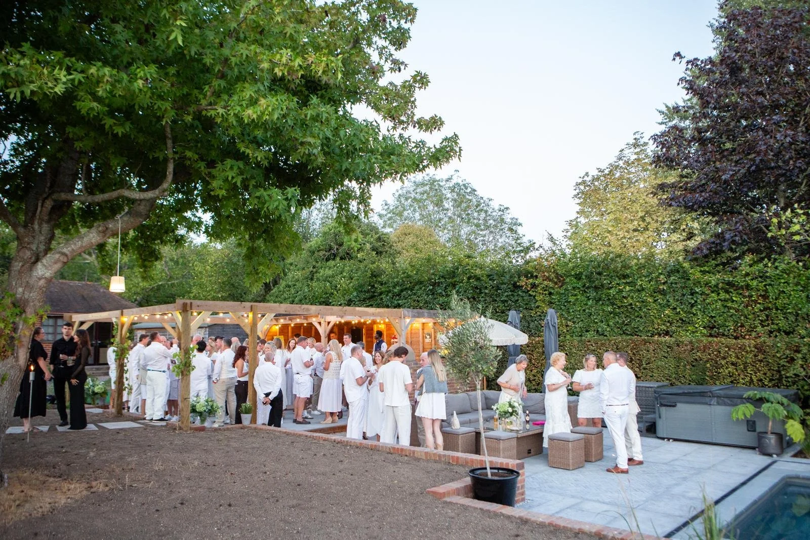 50th Birthday White Party