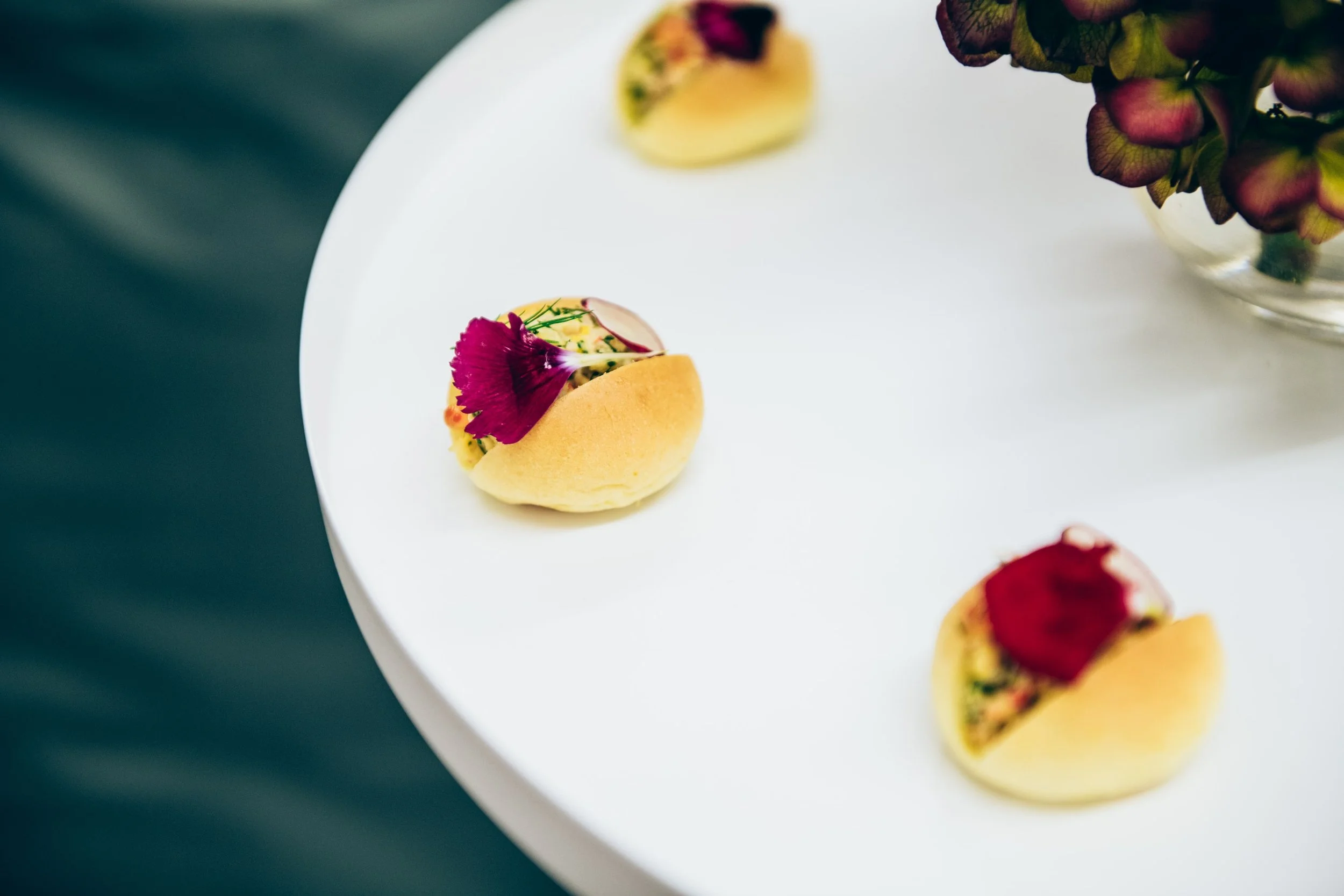 Canapés at Gallery