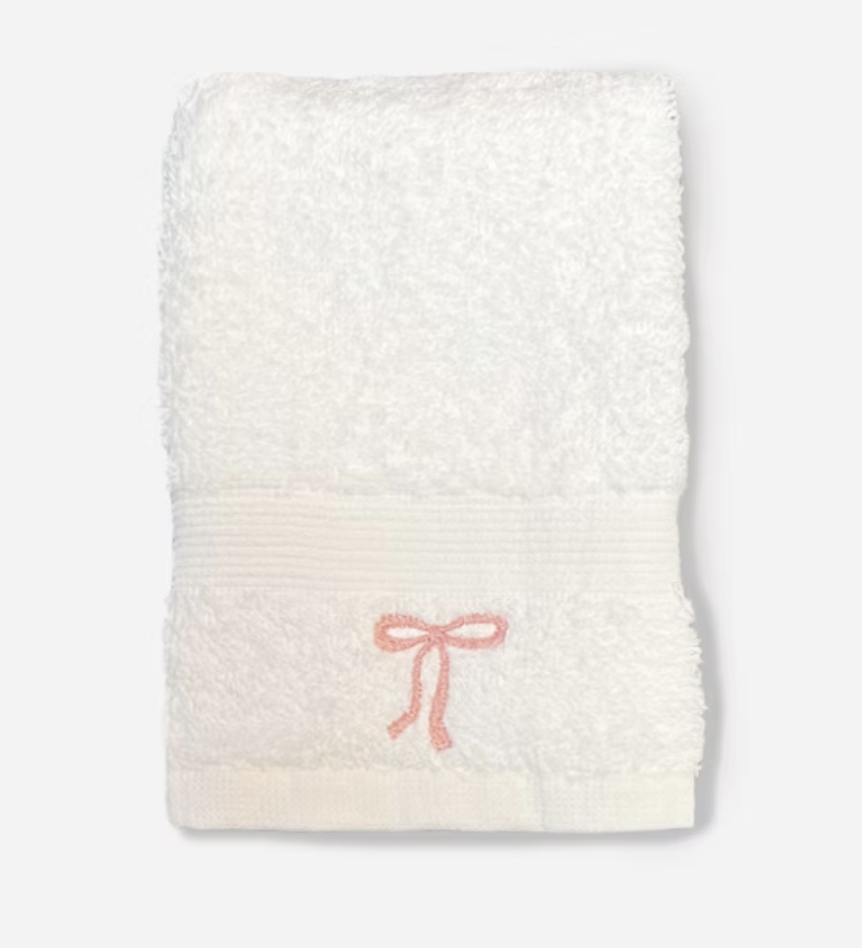 'Beautiful Bow' Face Cloth