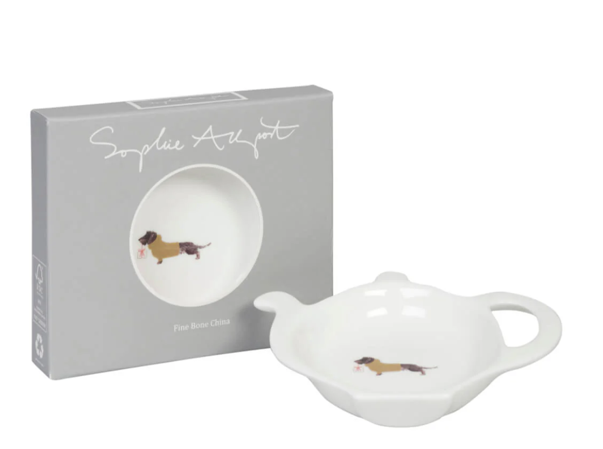 Christmas Dogs Tea Bag Tidy