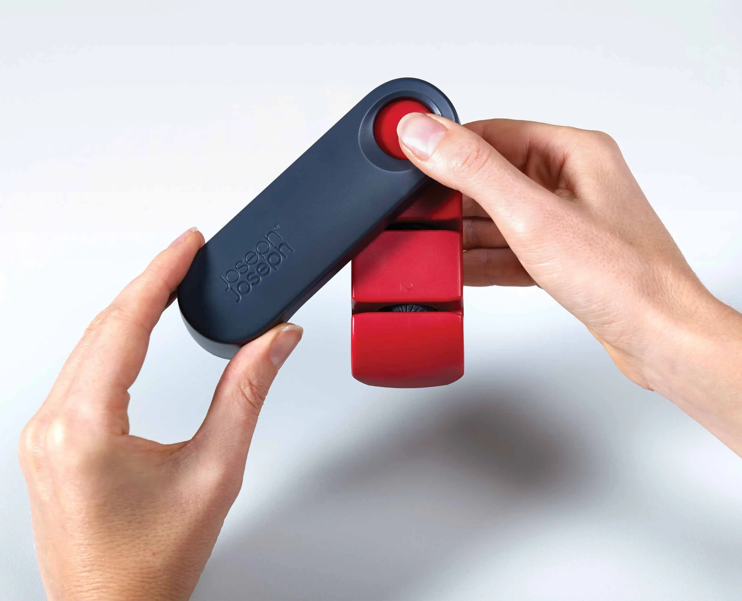 Red Folding Knife Sharpener